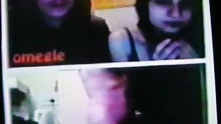 Horny College girl shoves guy aside to see my hot show better (+ sound )