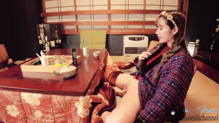 I had fuck-fest during an Instagram live load and gave my ginormous backside gf a internal ejaculation.