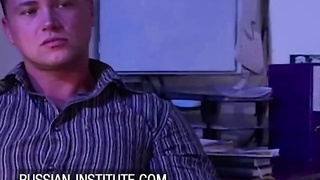 Three Way and DOUBLE PENETRATION at the Russian Institute