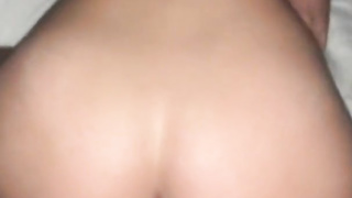 Cock-Squeezing Ash-Blonde luvs to rail bone for joy