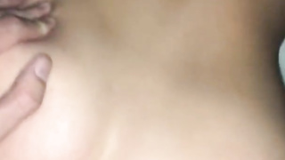 Cock-Squeezing Ash-Blonde luvs to rail bone for joy