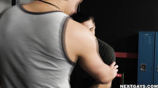 Andrew and coach Dalton had anal sex in gym