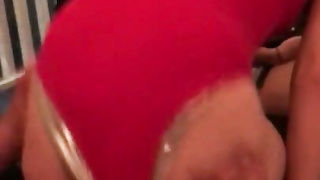 Super-Fucking-Hot stunner gets creampied on the 4th of July in front of everyone at a ginormous soiree