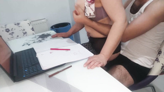 My Stepmom Gives Me Blowage Fuckfest While Examining