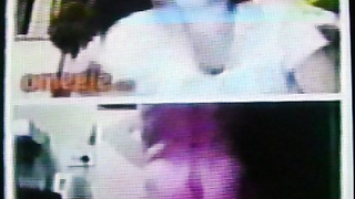 Shy College girl hides behind her hot & horny friend (+ sound )