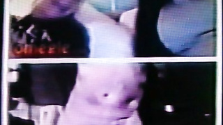 2 horny College girls highly excited by my hot show (+ sound ) 10