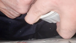 disabled man my penis pour