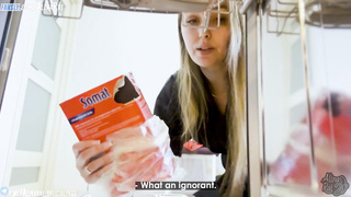 Step-Mother got stuck in the dishwasher, I determined to screw her