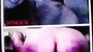 2 naughty College girls say " Nice Butt " to my bare ass (+ sound )