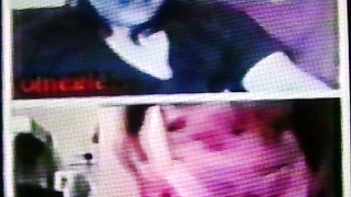 2 horny College girls get their 4 eyes full of my hot show (+ sound )