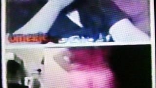 2 horny College girls get their 4 eyes full of my hot show (+ sound )