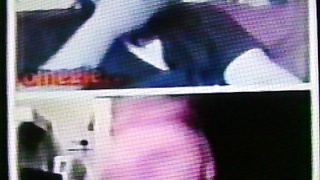 2 horny College girls get their 4 eyes full of my hot show (+ sound )