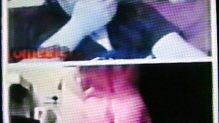 2 horny College girls get their 4 eyes full of my hot show (+ sound )