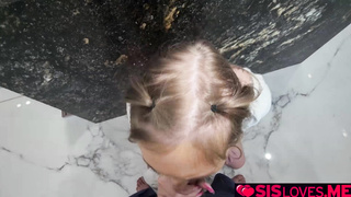 Stepbrother lets stepsister use his dick for her essay