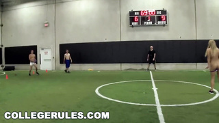 SCHOOL RULES - Joy And Games With University Beotches Kayleigh Nichole, Megan Matthews, Carter Cruise