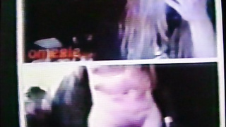 Horny Blonde College girl excited by my hot show (+ sound )