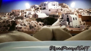 Scorching Pinay Cougar kinantot ng apartment dude habang naka vid call ang mister.