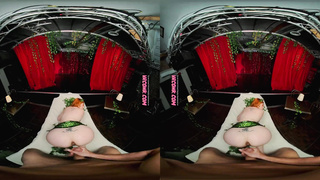 VR Conk Lauren Phillips as super-steamy sandy-haired Poison Ivy costume play VR Pornography