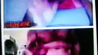 Horny fat College girl delighted by my shit- hot show (+ sound )