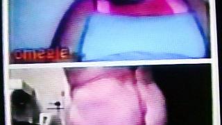 Horny fat College girl delighted by my shit- hot show (+ sound )