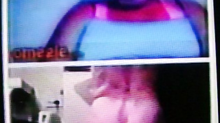 Horny fat College girl delighted by my shit- hot show (+ sound )