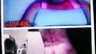 Horny fat College girl delighted by my shit- hot show (+ sound )