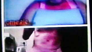 Horny fat College girl delighted by my shit- hot show (+ sound )