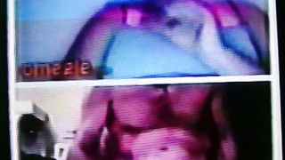 Horny fat College girl delighted by my shit- hot show (+ sound )