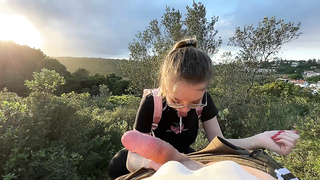 WTF?? PASSERERS CAUGHT US AND COME TO US DURING BJ