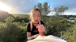 WTF?? PASSERERS CAUGHT US AND COME TO US DURING BJ