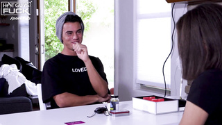 The HotGuysFUCK Practice Orgy Gameshow - Suntan Surfer Nubile With A Ginormous Uncircumcised Jizz-Shotgun Plows Michelle