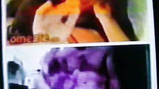 Horny College girl admires my dirty hot show (+ sound ) 2