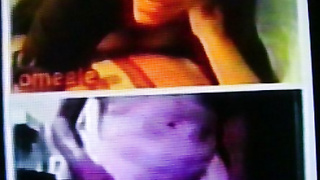 Horny College girl admires my dirty hot show (+ sound ) 2