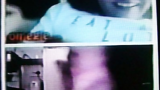 2 horny College girls delighted by my dirty hot show (+ sound ) 9