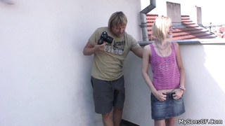 Dude finding hotwife towheaded railing elder giant dinky