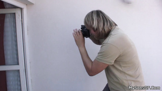 Dude finding hotwife towheaded railing elder giant dinky