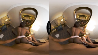 Tonight's Gf - Spectacular and fit honey, Ana Foxxx, takes care of her devotee in every way he desir