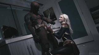 Nefarious - Deadpool Plows Captain Miracle Rock-Hard UTTER EPISODE - Kenzie Taylor
