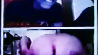 2 horny College girls, Black & White, hot with dirty delight (+ sound )