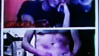 2 horny College girls, Black & White, hot with dirty delight (+ sound )