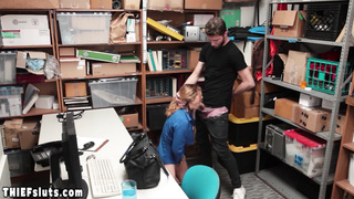 Thie has to fuck MILF LP officer roughly