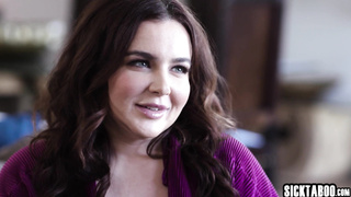 Attractive MILF fucks big cock stepson