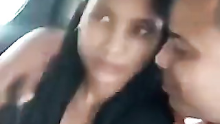 Desi Indian couple sex in car