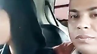 Desi Indian couple sex in car