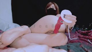 Me mama masturbarme con el fake penis de perro que me dio mi seguidor