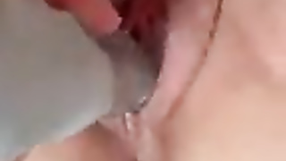 Patricia Bueto masturbating with my toy
