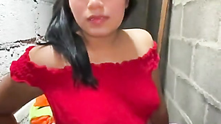 Co-employee finds me in the cellar and menaces me to have intercourse with him