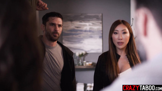 Resort owner fucked big tits Asian teen