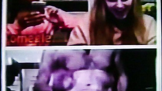 2 horny College girls, Black & White, hot with dirty delight (+ sound ) 2