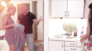 Super-Fucking-Hot Honey Sasha Zima Fellates Dude's Knob Then Tera Fun Comes And Rails Him Great - LETSDOEIT